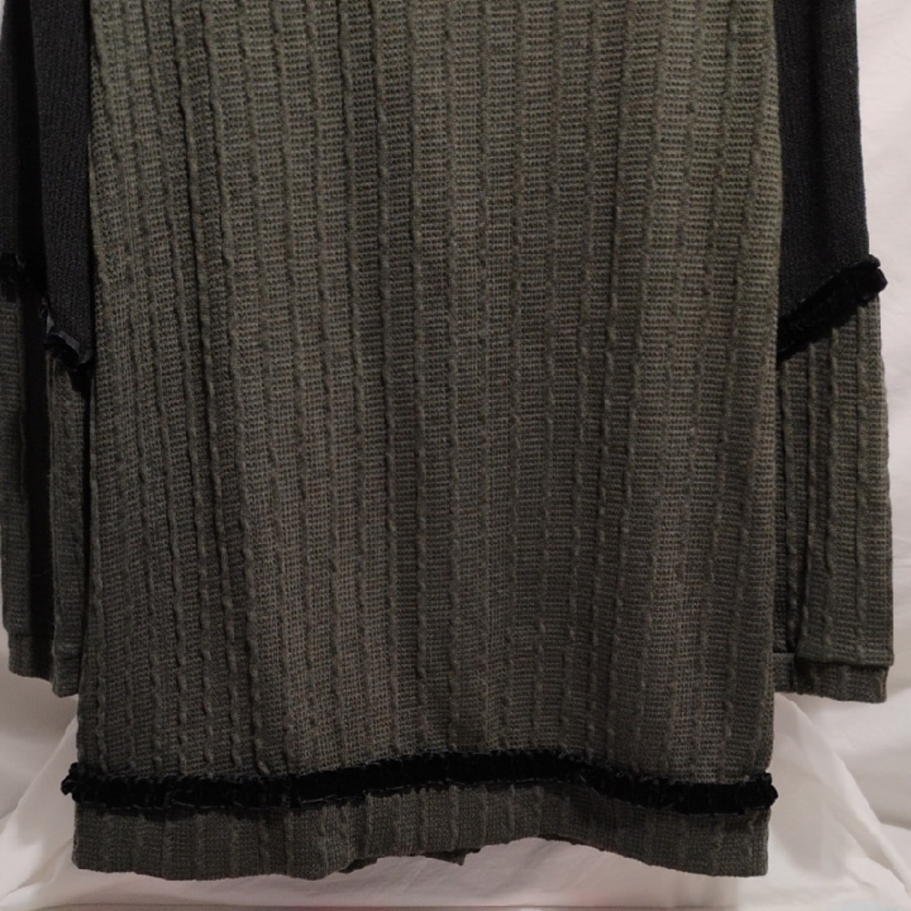 SALE! Disturbia Lola Oversized Panel Cardigan Sz.M/L (BX16) - Picture 9 of 11